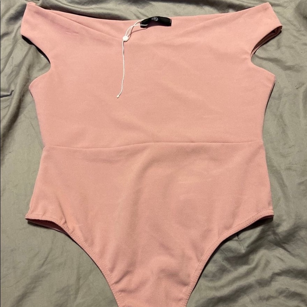 Missguided NWOT Pink Bodysuit